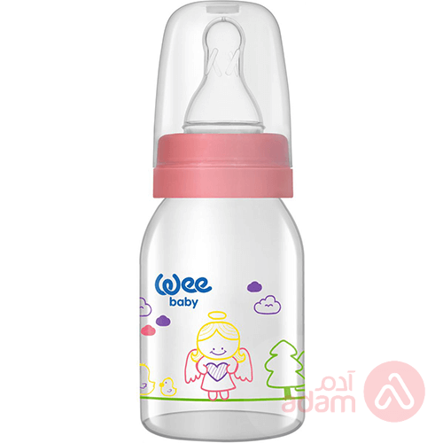Wee Babyglass Feeding Bottle | 125Ml