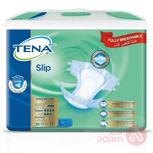 Tena Slip Diapers Super Lrg Day&Night | 28Pc