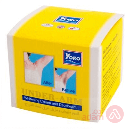 Yoko Under Arm Whitening Cream And Deodorant | 50Gm