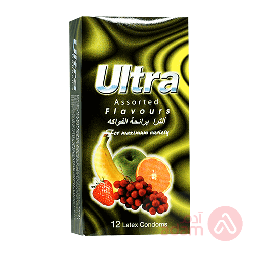 Ultra Flavours Condoms | 12Pk