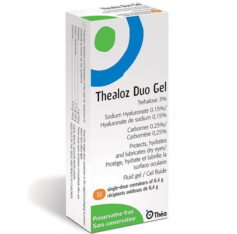 THEALOZDUO GEL  ED 30*0.4GM