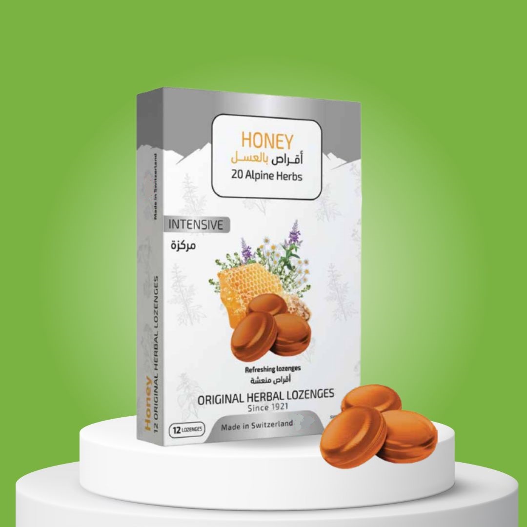 SWISS ENERGY HONEY | 12 LOZENGES