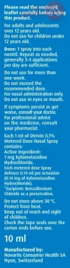 Otrivin 0.1% Nasal Spray | 10Ml