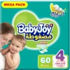 Baby Joy Mega Large No 4 | 60 Diapers