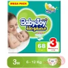 Baby Joy Mega Medium No 3 | 68 Diapers