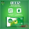 Dettol Skin Care Antibacterial Skin Wipes | 40Wipes