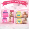 Johnson's Baby Wipes Gentle All Over (3 + 1) | 224 Wipes