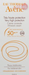 AVENE MINERAL CREAM FRAGRANCE-FREE SPF50+ | 50ML