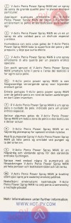 HOT V ACTIVE MAN POWER SPRAY | 50 ML